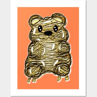 Mummy Bear Posters and Art